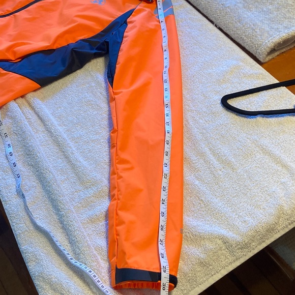 Ralph Lauren RLX Women's Fluorescent Orange Ski Jacket - Picture 4 of 7